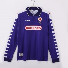 ACF Fiorentina 1998-1999 Long Sleeves Home Classic Shirt 