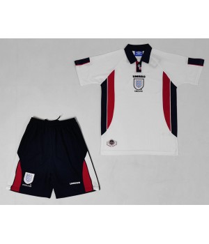 England 1998 Kids Home Classic Kit