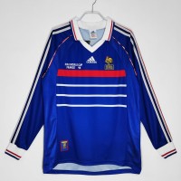 France Long Sleeve Home Classic Shirt 1998