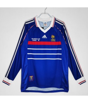 France 1998 Long Sleeve Home Classic Shirt