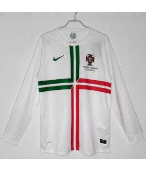 Portugal 2012-2013 Long Sleeve Away Classic Shirt