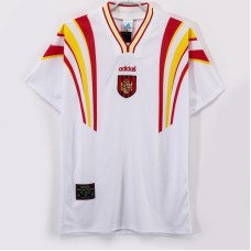 Spain 1996 Away White Classic Shirt 