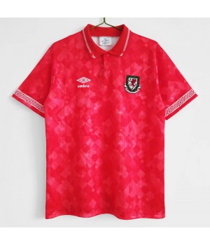 Wales 1990-1992 Home Classic Shirt