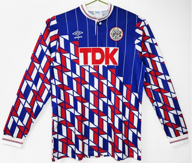 AFC AJAX Away Long Sleeve Classic Shirt 1989