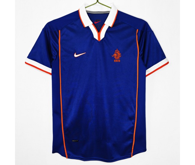 Netherlands National Team Away Classic Shirt 1998