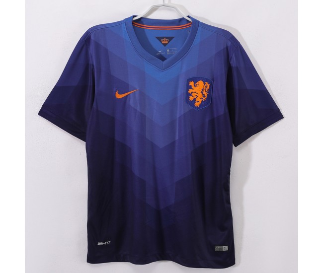 Netherlands National Team Away Classic Shirt 2014