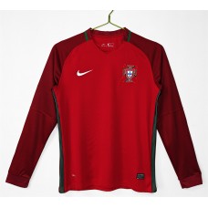 Portugal Home Long Sleeve Classic Shirt 2016 Portugal Home Long Sleeve Classic Shirt 2016