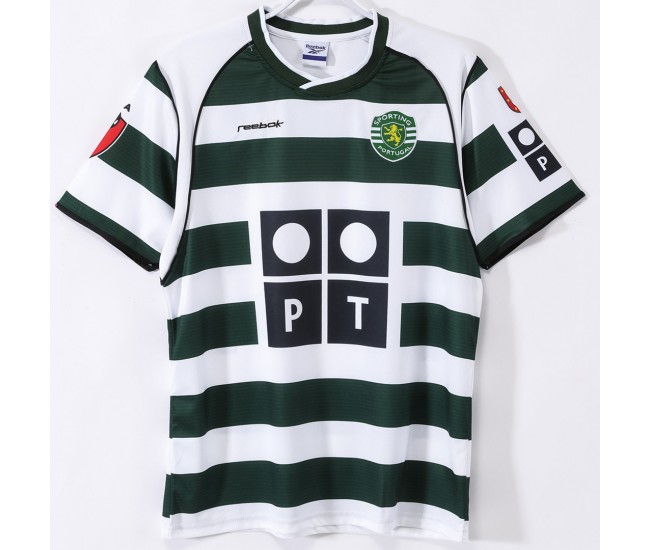 Sporting CP Home Classic Shirt 2001