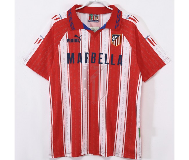 Atletico Madrid Home Classic Shirt 1995