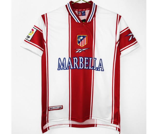 Atletico Madrid Home Classic Shirt 1999