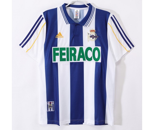 RC Deportivo Home Classic Shirt 1999