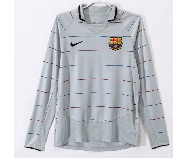 FC Barcelona Away Long Sleeve Classic Shirt 2003