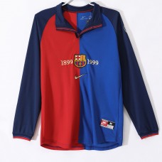 FC Barcelona Centenary Home Long Sleeve Classic Shirt 1999 FC Barcelona Centenary Home Long Sleeve Classic Shirt 1999