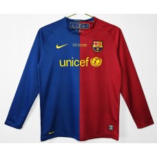 FC Barcelona Home Long Sleeve Classic Shirt 2008 FC Barcelona Home Long Sleeve Classic Shirt 2008