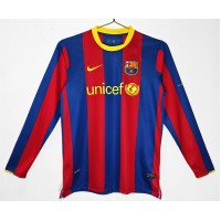 FC Barcelona Home Long Sleeve Classic Shirt 2010