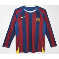 FC Barcelona Home Long Sleeve Classic Shirt 2005 FC Barcelona Home Long Sleeve Classic Shirt 2005