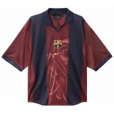 FC Barcelona X Travis Scott Mens Classic Home Skeleton Shirt 2000 FC Barcelona X Travis Scott Mens Classic Home Skeleton Shirt 2000