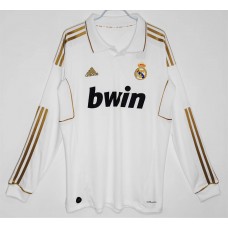 Real Madrid Long Sleeve Home Classic Shirt 2011 Real Madrid Long Sleeve Home Classic Shirt 2011