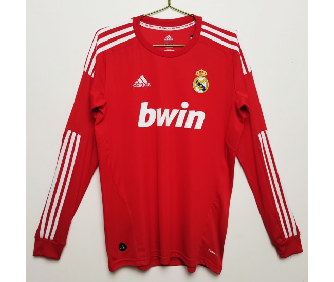 Real Madrid Long Sleeve Third Classic Shirt 2011