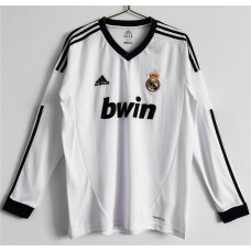 Real Madrid Home Long Sleeve Classic Shirt 2012 Real Madrid Home Long Sleeve Classic Shirt 2012