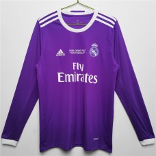 Real Madrid Away Long Sleeve Shirt 2016 Real Madrid Away Long Sleeve Shirt 2016