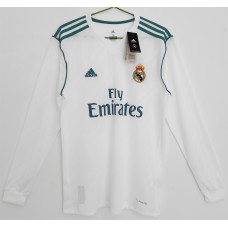 Real Madrid Home Long Sleeve Classic Shirt 2017 Real Madrid Home Long Sleeve Classic Shirt 2017
