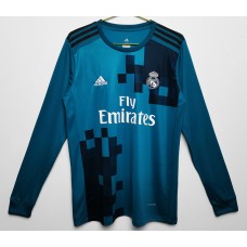 Real Madrid Third Long Sleeve Classic Shirt 2017 Real Madrid Third Long Sleeve Classic Shirt 2017