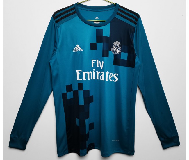 Real Madrid Third Long Sleeve Classic Shirt 2017