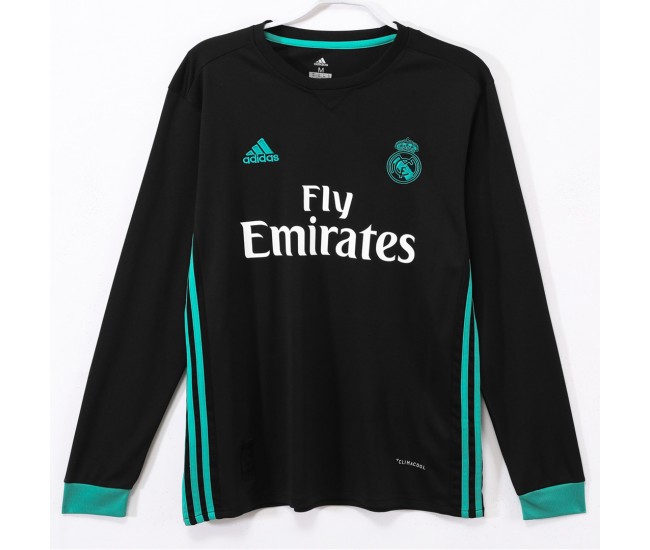 Real Madrid Away Long Sleeve Classic Shirt 2017