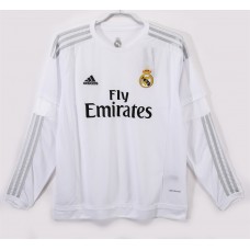 Real Madrid Home Long Sleeve Classic Shirt 2015 Real Madrid Home Long Sleeve Classic Shirt 2015