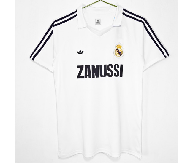 Real Madrid Home Classic Shirt 1984