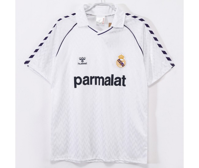 Real Madrid Home Classic Shirt 1986