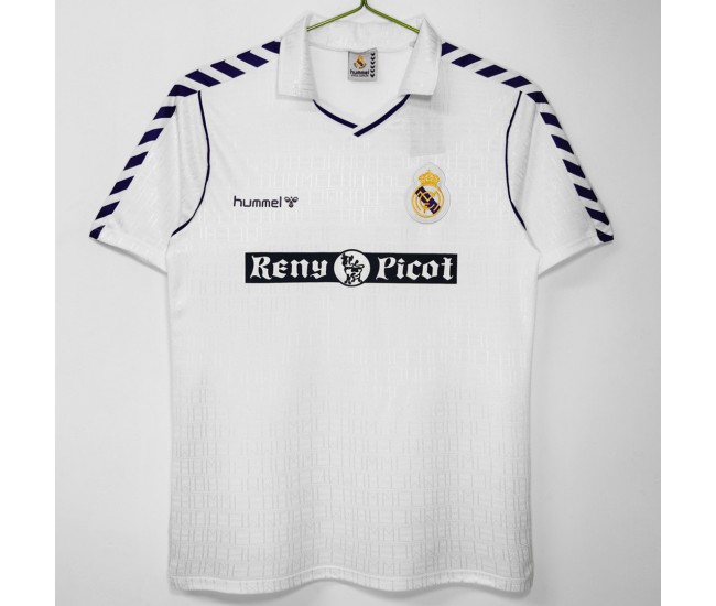 Real Madrid Home Classic Shirt 1988