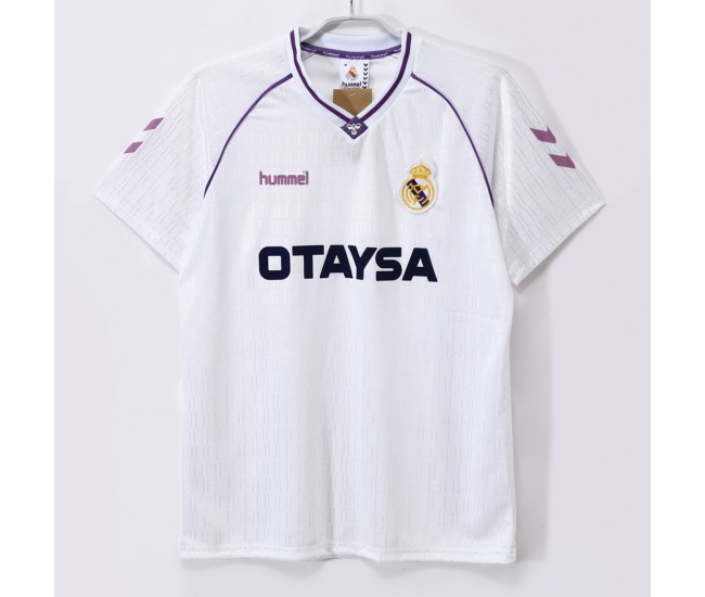 Real Madrid Home Classic Shirt 1990