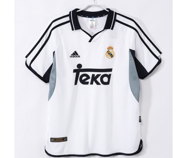 Real Madrid Home Classic Shirt 2000