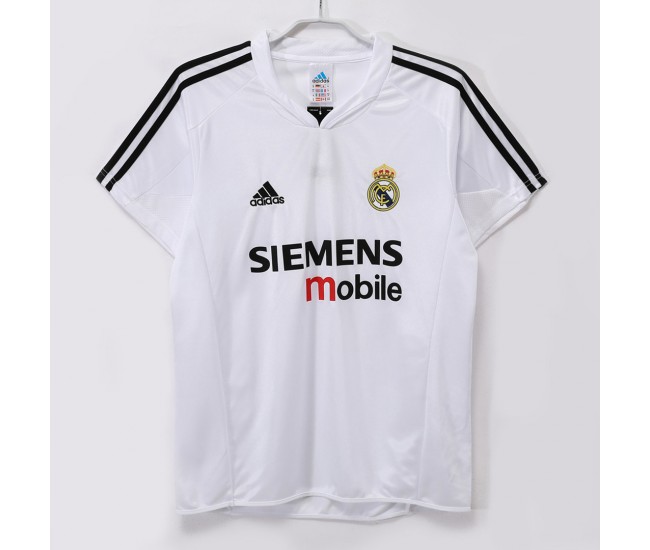 Real Madrid Home Classic Shirt 2004