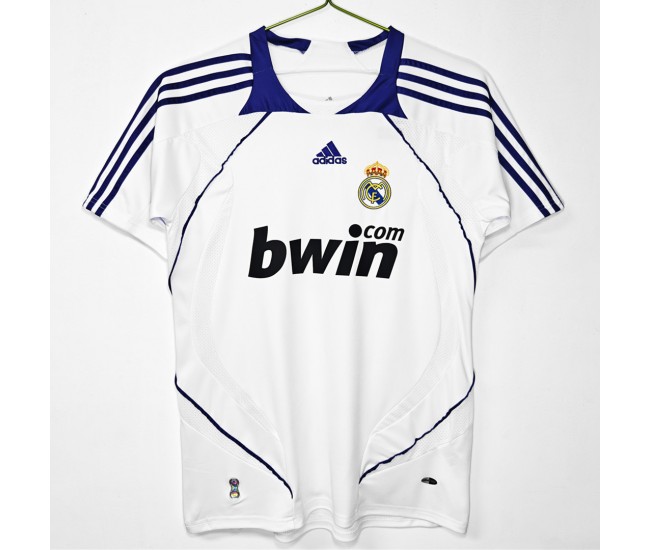 Real Madrid Home Classic Shirt 2007