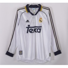Real Madrid Home Long Sleeve Classic Shirt 1999 Real Madrid Home Long Sleeve Classic Shirt 1999