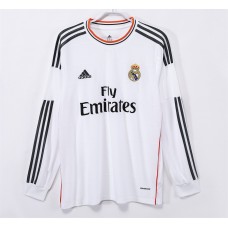 Real Madrid Home Long Sleeve Classic Shirt 2013 Real Madrid Home Long Sleeve Classic Shirt 2013