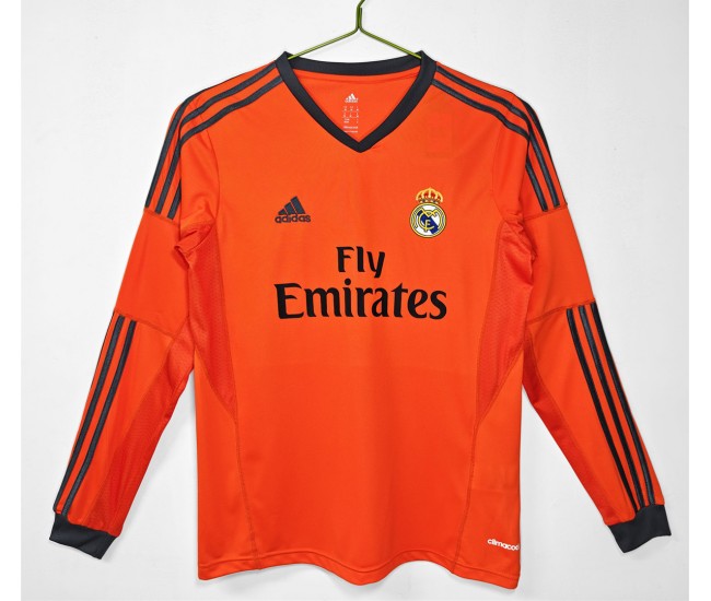 Real Madrid Third Long Sleeve Classic Shirt 2013