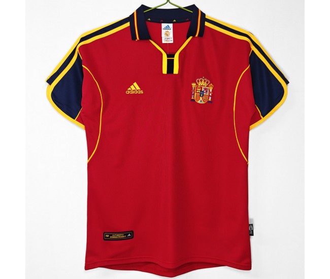Spain Home Classic Shirt 2000