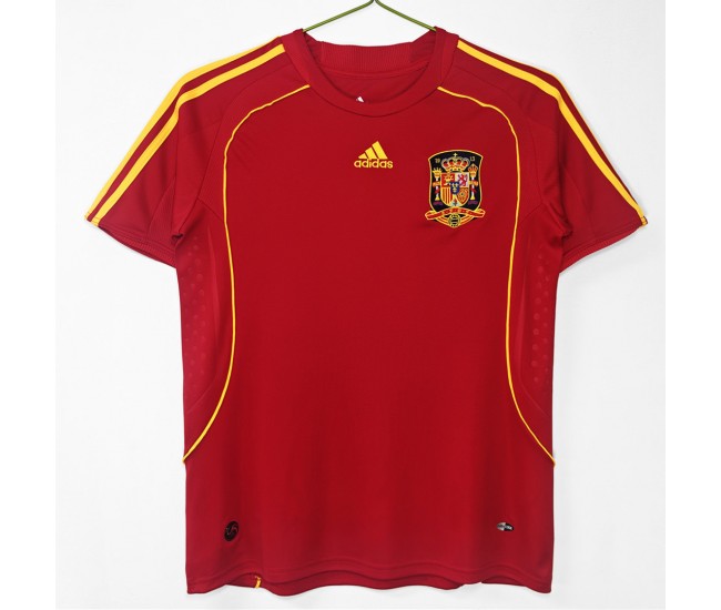 Spain Home Classic Shirt 2008