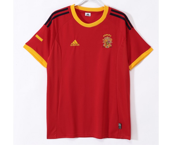 Spain Home Classic Shirt 2002