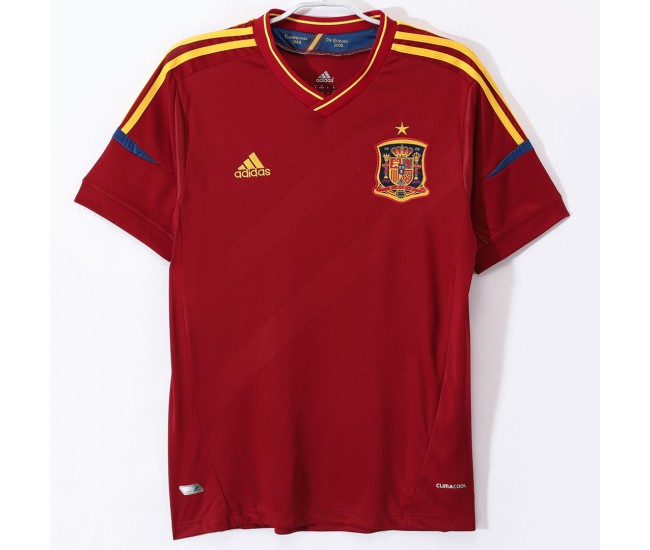 Spain Home Classic Shirt 2012