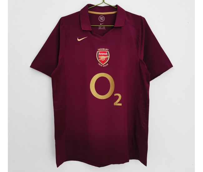 Arsenal FC Home Classic Shirt 2005