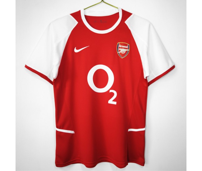 Arsenal FC Home Classic Shirt 2002