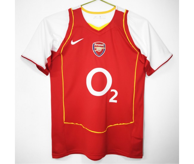 Arsenal FC Home Classic Shirt 2004