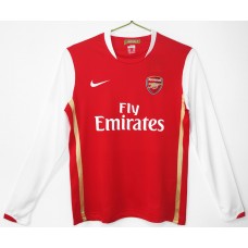 Arsenal FC Home Long Sleeve Classic Shirt 2006 Arsenal FC Home Long Sleeve Classic Shirt 2006