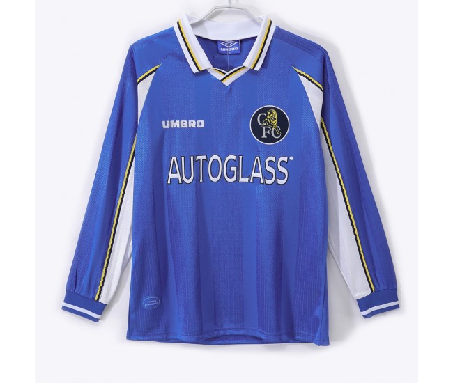 Chelsea FC Home Long Sleeve Classic Shirt 1997