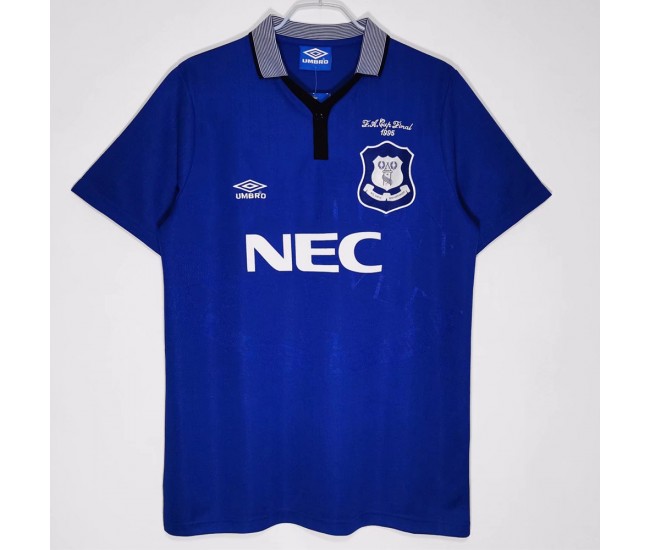 Everton Classic ECWC Final Home Shirt 1995